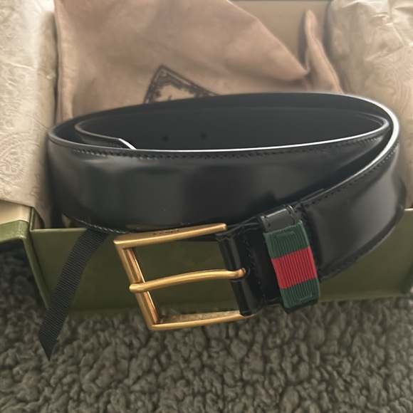 New Gucci belt for men waist size 34 beautiful - Picture 6 of 9